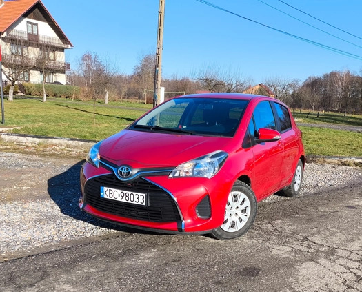 Toyota Yaris cena 37900 przebieg: 155000, rok produkcji 2016 z Bochnia małe 254